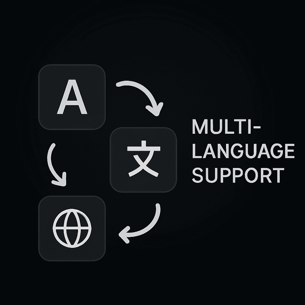 Multi-language Support illustration